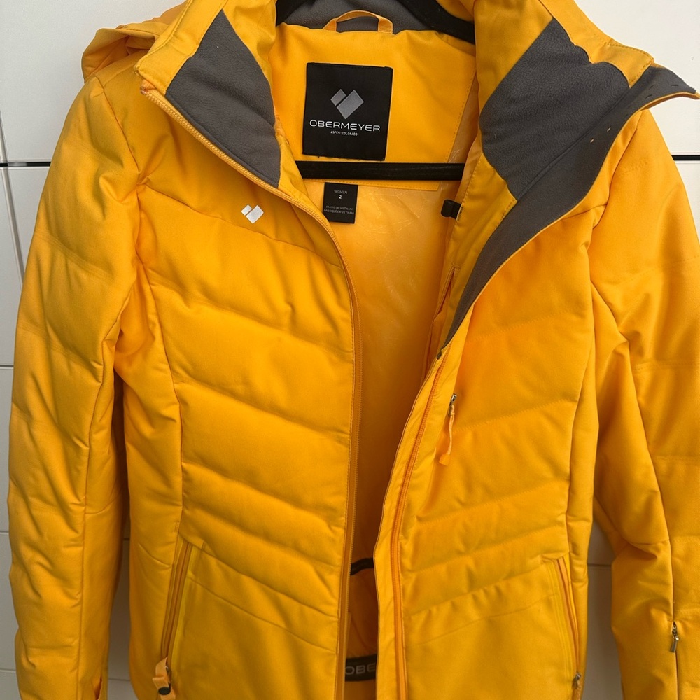 Obermeyer Vibrant Yellow Jacket